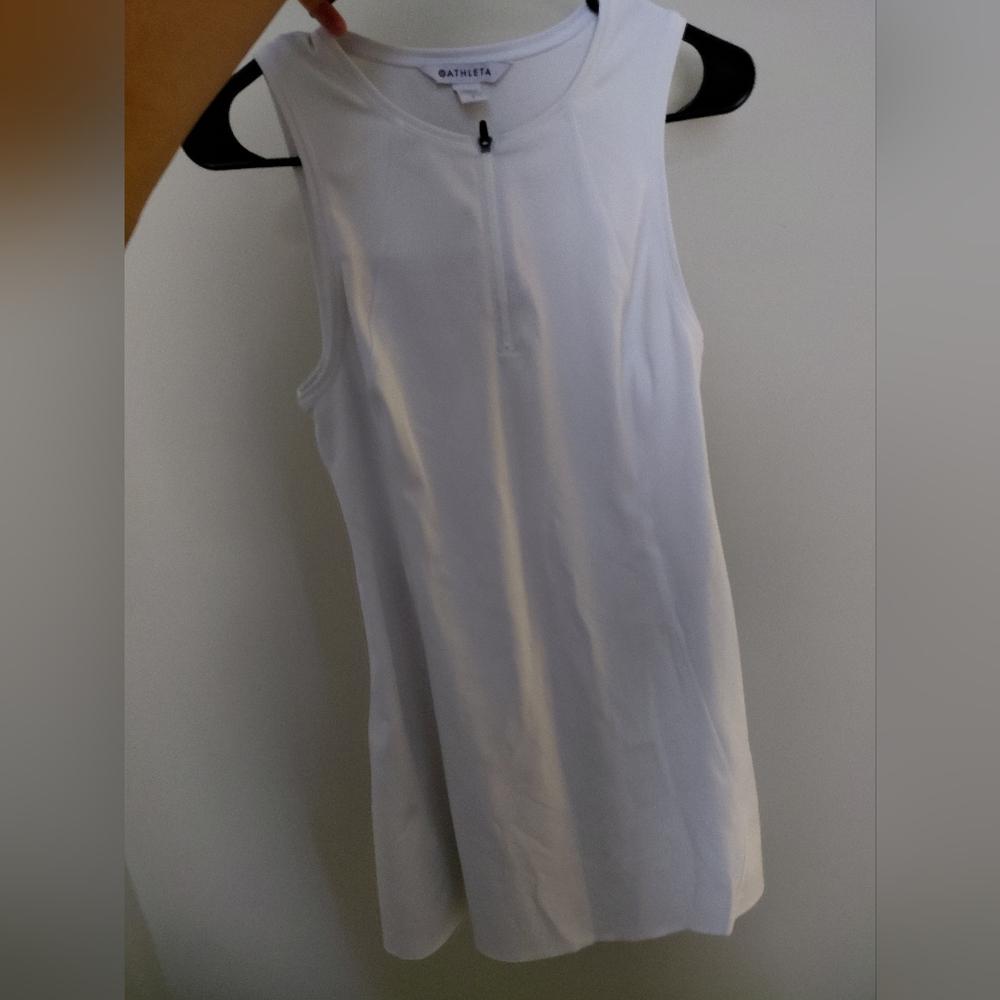 White Athleta Ace Tennis Dress